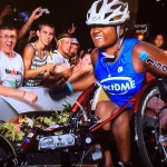 Minda Dentler - Ironman Finish on NBC
